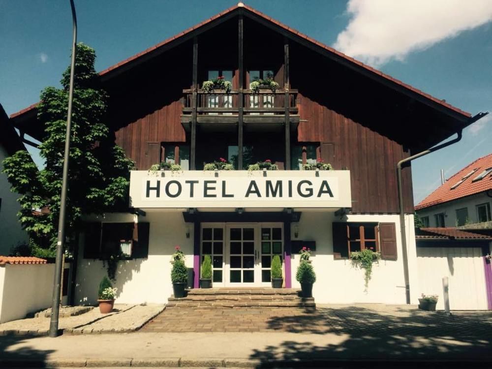 Amiga Hotel Muenchen Messe Exterior foto